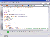 View larger image of WEB-ED Editor VBScript window.